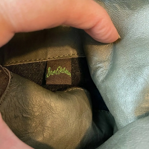 Sam Edelman Pierce olive green knee high boots. Leather - Picture 9 of 9